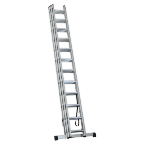 Aluminium Extension Combination Ladder 3x12 EN 131 3 ACL312.V3 STRAIGHT