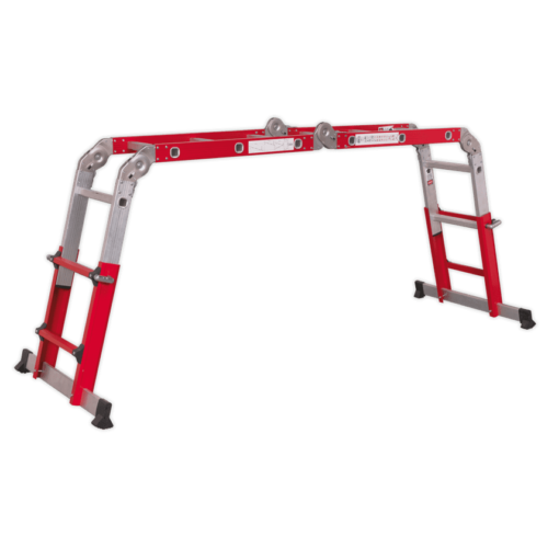 Aluminium Multipurpose Ladder EN 131 Adjustable Height 1 AFPL2