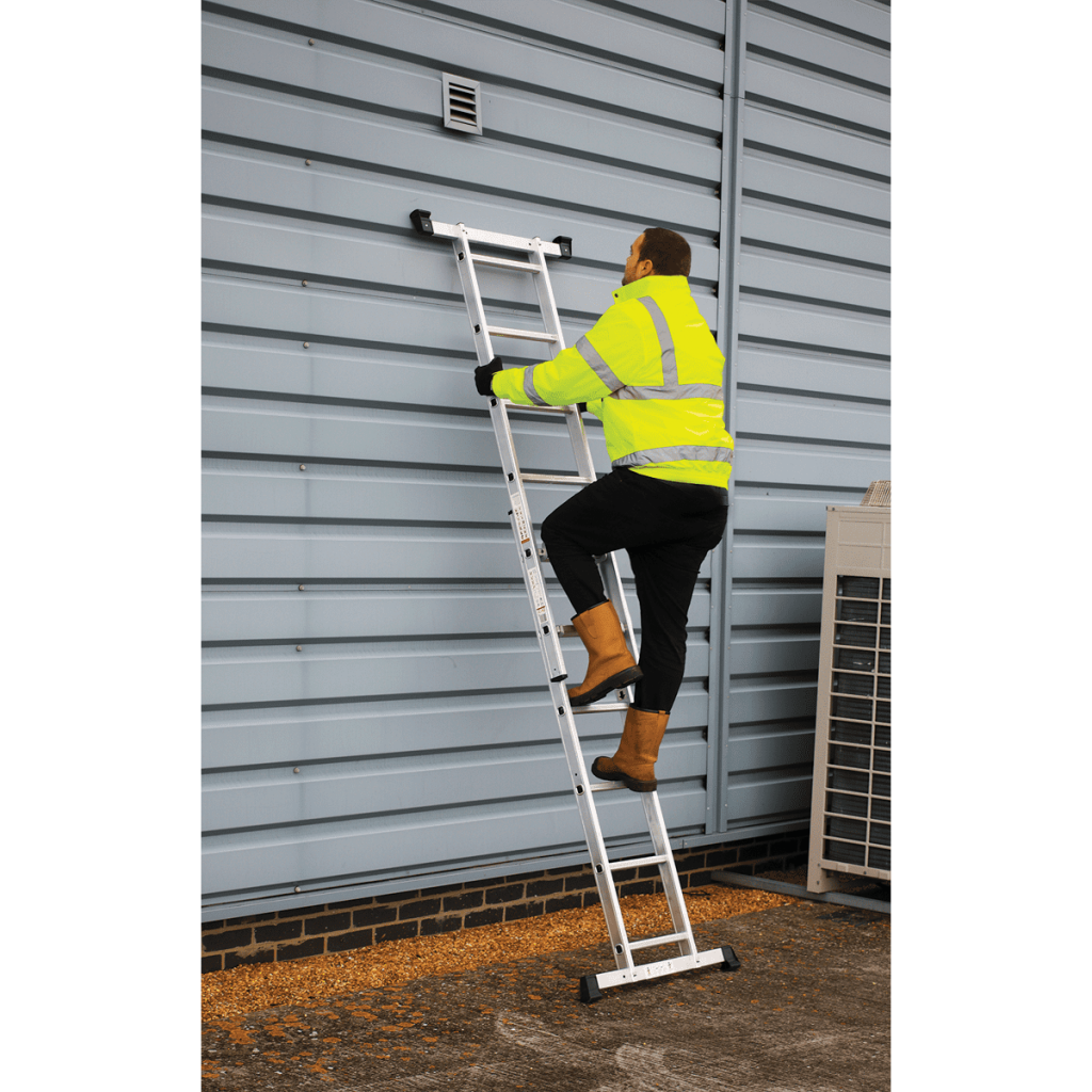 Aluminium Scaffold Ladder 4Way EN 131 UK Tool Store