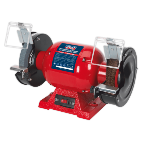 Bench Grinder 150mm with Wire Wheel 370W/230V 2 BG150XLW 98.V2 PIC2