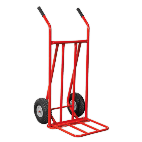 Sack Truck with Pneumatic Tyres Folding 150kg Capacity
