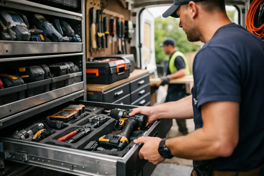 Tool Storage for Van: What Actually Works
