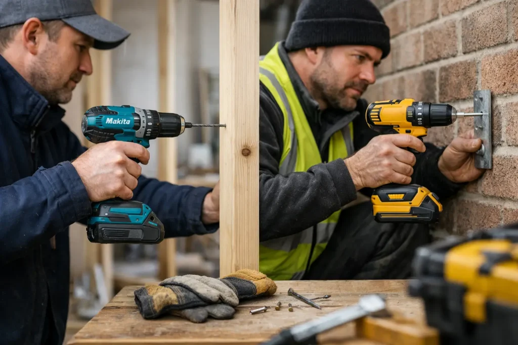 Makita vs DeWalt Drills for Trade and DIY