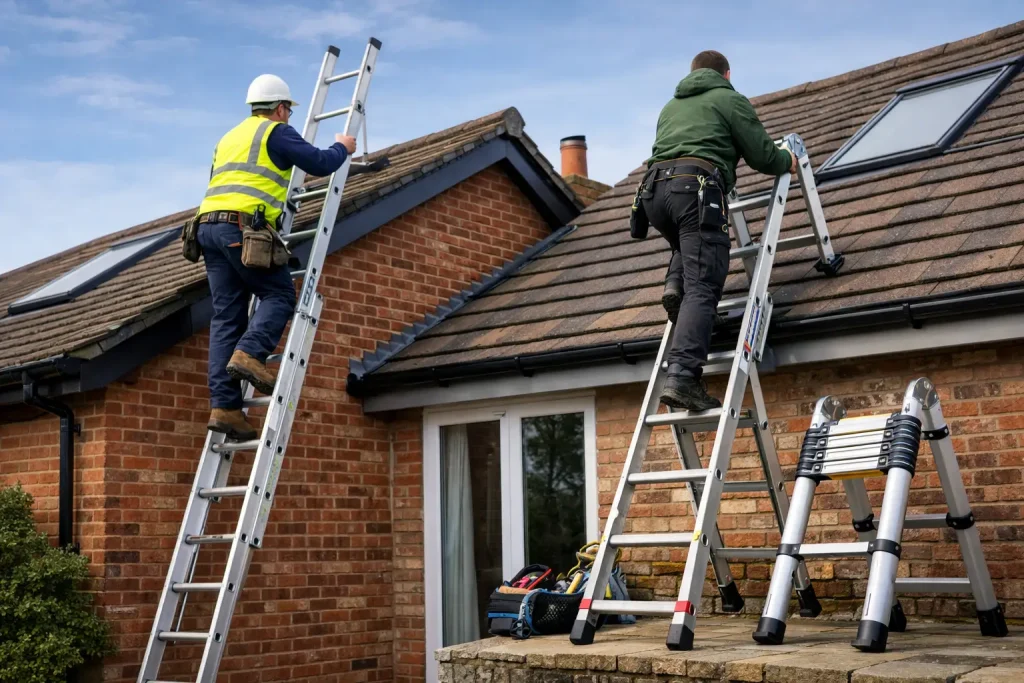 Home Page - Paul 49 Which Ladder for Roof Access Is Right?